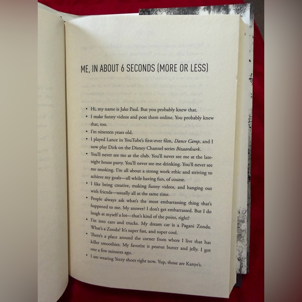 HARDBACK JAKE PAUL BOOK PERFECT CONDITION NO RIPS TEARS OR WRITING PERFECT! 📚 - Picture 8 of 10